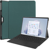 Etui Bizon Case Tab Croc do Microsoft Surface Pro 9, ciemnozielone