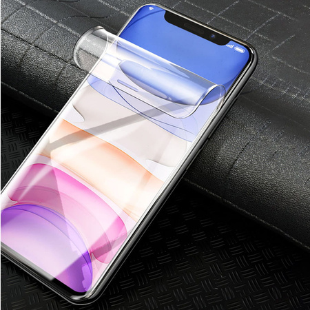 Folia hydrożelowa na ekran Bizon Glass Hydrogel Front Duo do iPhone 11 / XR, 2 sztuki
