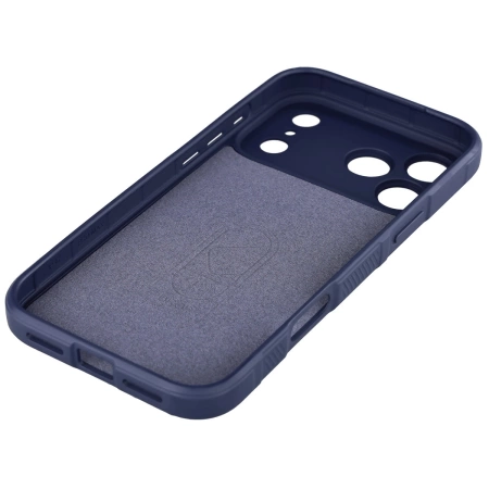 Pancerne etui Bizon Case Tur do iPhone 17 Pro Max, granatowe