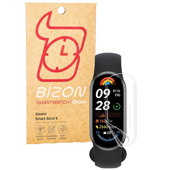 Folia hydrożelowa na ekran Bizon Glass Watch Hydrogel Duo do Xiaomi Smart Band 9, 2 sztuki
