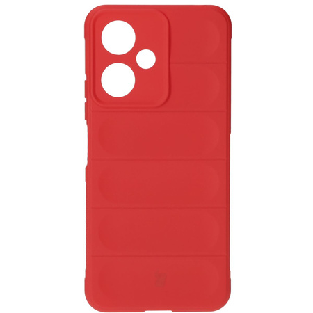 Pancerne etui Bizon Case Tur do Xiaomi Redmi 13C 5G, czerwone