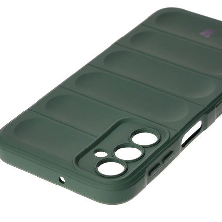 Pancerne etui Bizon Case Tur do Galaxy A24 4G, ciemnozielone