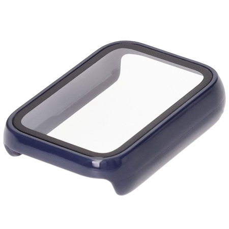 Etui ze szkłem do zegarka Bizon Case+Glass Watch do Xiaomi Mi Smart Band 9 Pro, niebieskie
