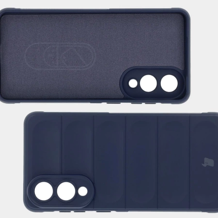 Pancerne etui Bizon Case Tur do Galaxy S25 Edge, granatowe