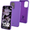 Silikonowe etui Bizon Soft Case do OnePlus 15R, fioletowe