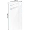 3x Szkło hartowane + szybka na aparat Bizon Glass Clear Pack do Galaxy S21 FE