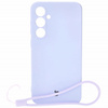 Etui Bizon Case Silicone do Galaxy S23 FE, jasnofioletowe