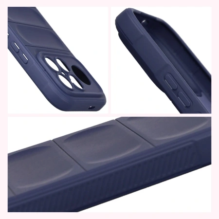 Pancerne etui Bizon Case Tur do Xiaomi POCO F8 Ultra, granatowe