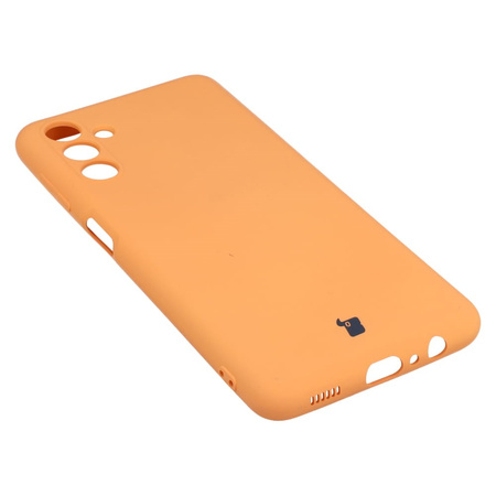 Etui Bizon Case Silicone do Galaxy A13 5G, pomarańczowe