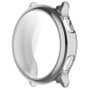 Etui z osłoną ekranu Bizon Case Watch Felipe do Garmin Vivoactive 6, srebrne