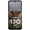 Pancerne etui Bizon Case Tur do Xiaomi Redmi 13C 5G, czarne