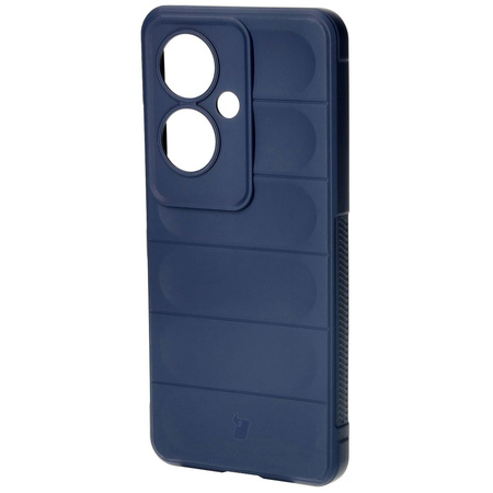 Pancerne etui Bizon Case Tur do Oppo Reno11 F 5G, granatowe