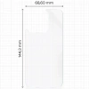 Folia hydrożelowa na tył Bizon Glass Hydrogel do iPhone 14 Pro, 1 sztuka