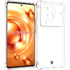 Etui + 2x folia Bizon Case Clear Pack do Vivo X80 Pro, przezroczyste