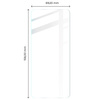 3x Szkło hartowane + szybka na aparat Bizon Glass Clear Pack do Motorola Moto G22