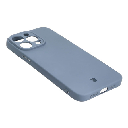 Etui Bizon Case Silicone do Apple iPhone 15 Pro Max, szare