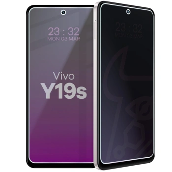 Prywatyzujące szkło hybrydowe Bizon Glass Mule Shadow do Vivo Y19s, matowe