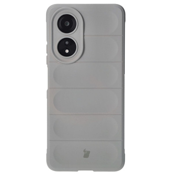 Pancerne etui Bizon Case Tur do Oppo A58 4G, jasnoszare