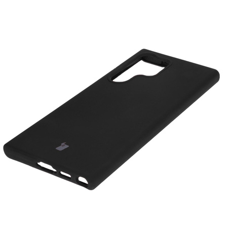 Silikonowe etui Bizon Soft Case do Galaxy S23 Ultra, czarne