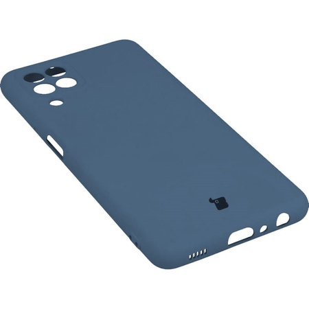 Etui Bizon Case Silicone do Galaxy A22 4G / M22, szare