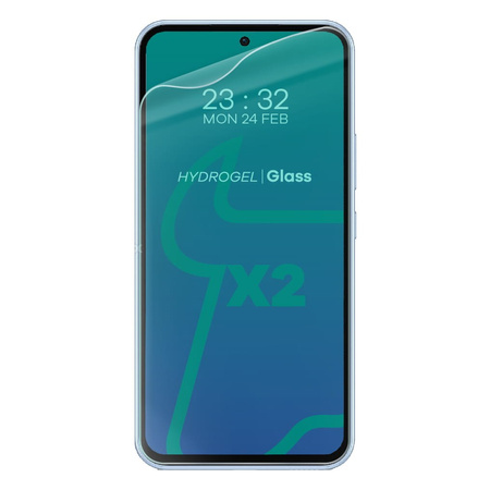 Folia hydrożelowa na ekran Bizon Glass Hydrogel Front Duo do Galaxy A54 5G, 2 sztuki