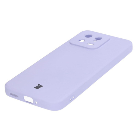 Etui Bizon Case Silicone Sq do Xiaomi 13, jasnofioletowe