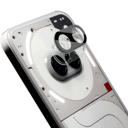 Szkło na aparat Bizon Glass Silk Lens do Nothing Phone (2a), 2 sztuki