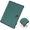 Etui z klapką Bizon Case Tab Croc do OnePlus Pad 2 / Pad Pro, ciemnozielone