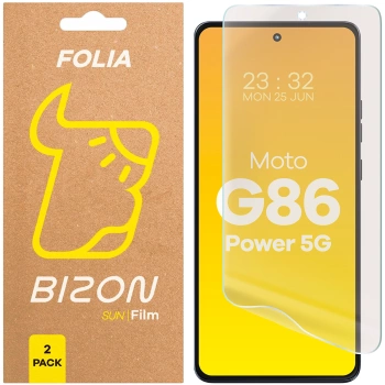Folia matowa Bizon Glass Film Sun Duo do Motorola Moto G86 Power 5G, 2 sztuki