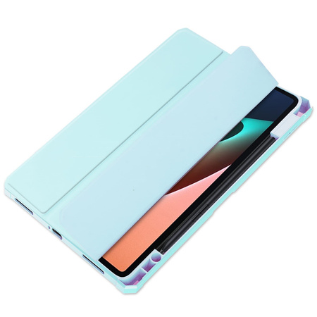 Etui Bizon Case Tab Clear Matt do Xiaomi Pad 5 / 5 Pro 11.0, błękitne