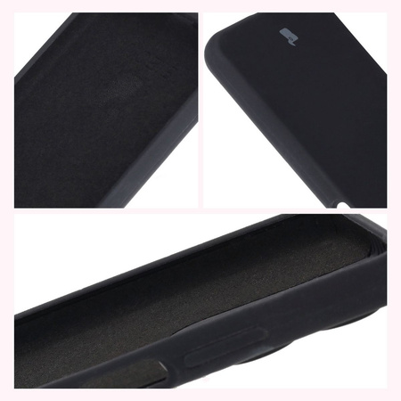Silikonowe etui Bizon Soft Case do Motorola Moto G35 5G, czarne
