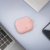 Silikonowe etui z karabińczykiem Bizon Case Headphone Silicone do Galaxy Buds 3/3 Pro/3 FE, jasnoróżowe