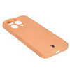 Etui Bizon Case Silicone do Apple iPhone 15 Pro, pomarańczowe