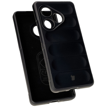 Pancerne etui Bizon Case Tur do Realme GT 6 / GT 6T / GT Neo 6 / GT Neo 6 SE, czarne