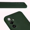 Etui silikonowe Bizon Soft Case do Galaxy A25 5G, ciemnozielone