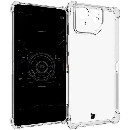 Elastyczne etui Bizon Case Salpa do Asus ROG Phone 8 Pro, przezroczyste