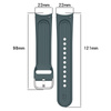 Pasek Bizon Strap Watch Silicone Pro do Xiaomi Watch S1 Pro, szmaragdowy