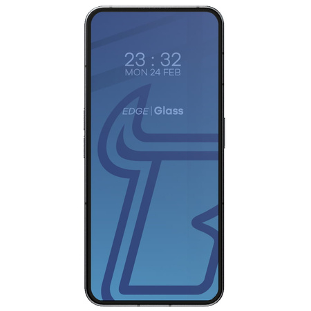 Szkło hartowane Bizon Glass Edge 2 do Nothing Phone 2, czarne