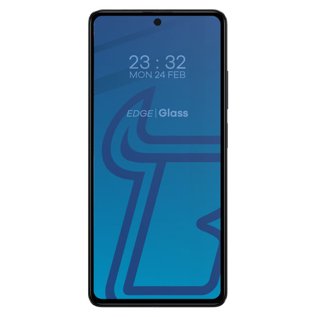 Szkło hartowane Bizon Glass Edge 2 do Poco X5 Pro, czarne