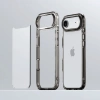 Etui Bizon Case Halo do iPhone Air, przydymione-czarne