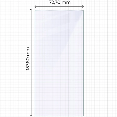 Elastyczne szkło hybrydowe Bizon Glass Mule do Galaxy S24 Ultra 5G