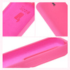 Silikonowe etui Bizon Soft Case do Xiaomi 14T Pro, neonowo-różowe