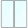 Szkło hartowane Bizon Glass Edge Duo do Galaxy S22, czarna ramka, 2 sztuki