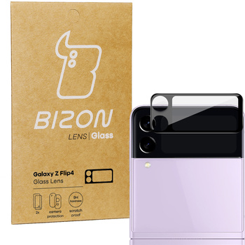 Szkło na aparat Bizon Glass Lens dla Galaxy Z Flip4, 2 sztuki