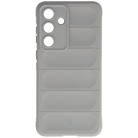 Pancerne etui Bizon Case Tur do Galaxy S25 FE, jasnoszare
