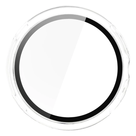 Etui ze szkłem do zegarka Bizon Case+Glass Watch do Google Pixel Watch 4 41 mm, przezroczyste