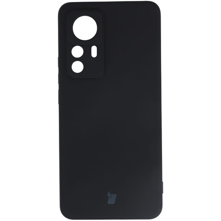 Etui Bizon Case Silicone Sq do Xiaomi 12T Pro, czarne