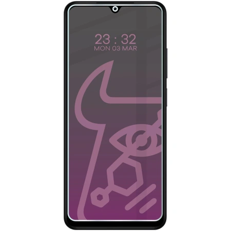 Prywatyzujące szkło hybrydowe Bizon Glass Mule Shadow do Xiaomi Redmi A5 4G, matowe