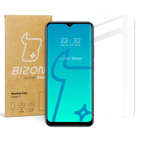 Szkło hartowane Bizon Glass Clear 2 do Realme C33