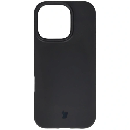 Etui z recyklingu Bizon Case ReLeaf do iPhone 16 Pro, czarne